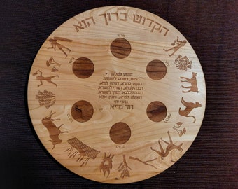 Chad Gadyah Seder Plate