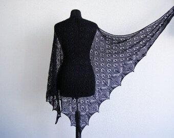 linen knit shawl, wraps, vintage shawl, Knitted Shawl, Knit Shawl, Summer Shawl, Wrap, linen scarf, knit Shawl, lace Shawl, gift for her