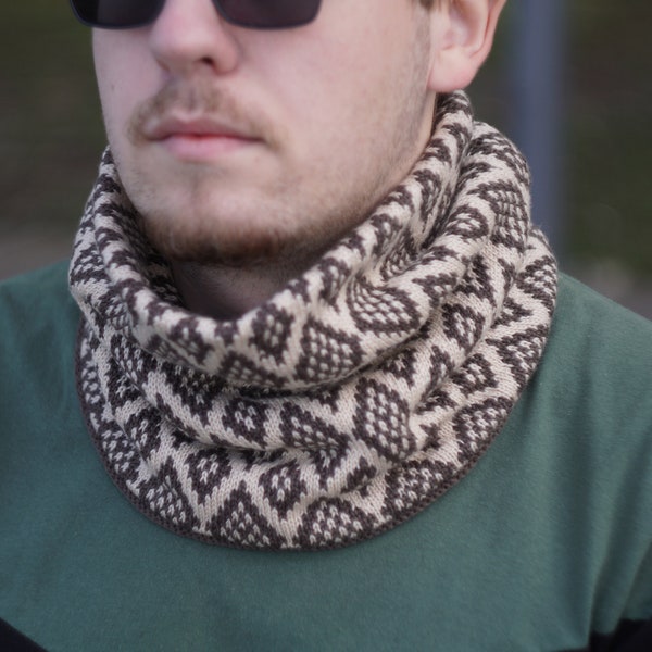 gift for men, mens cowl scarf, mens infinity scarf, knit accessories, valentines day gift, mens Cowl, Mens Scarf, thick Mens Scarf,