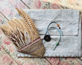 Feather Smudge Fan, Cruelty Free Feathers, Pheasant Wing Ceremonial Smudge Healing Fan, Shamanic Tools, Cornwall UK