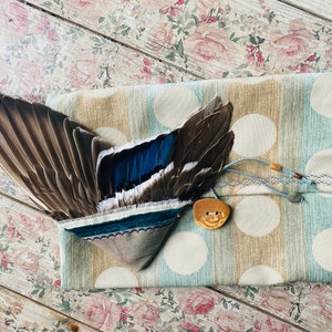Ceremonial Smudge Fan, Mallard Duck Fan, Cruelty Free Feathers, Smudge Healing Fan, Shamanic Tools, Cornwall UK