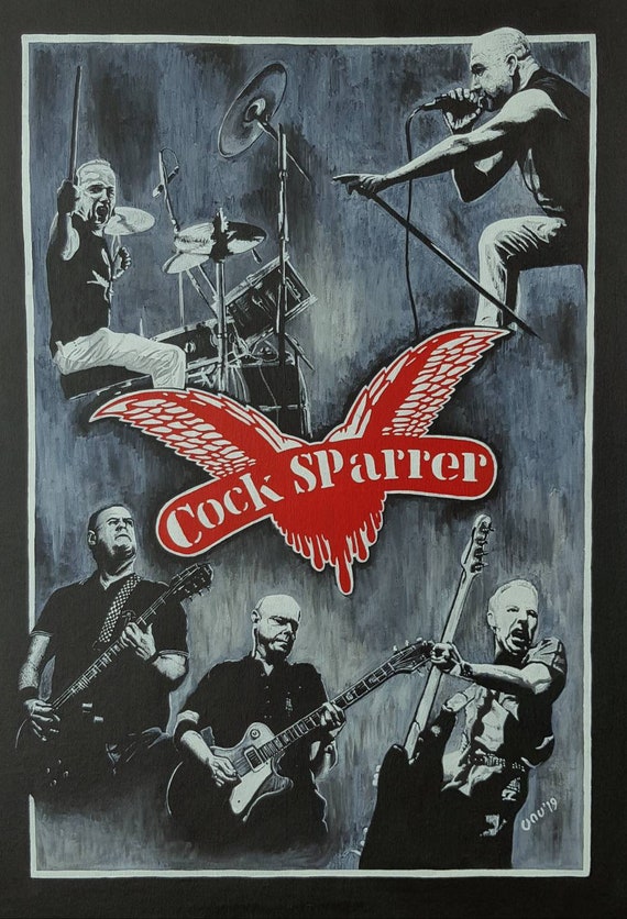 Cock Sparrer - Art Print - Etsy
