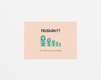 Matryoshka kids | Pregnant! Can't wait for your weird kids