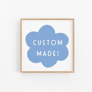 D I G I T A L | Pôster personalizado | Impressão personalizada | Design colorido | Feito sob encomenda | Presente personalizado