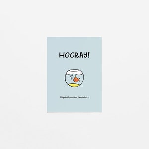 Poisson d'anniversaire | Hourra ! J'espère que personne ne s'en souvient