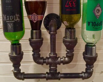 Gas pipe online wine rack