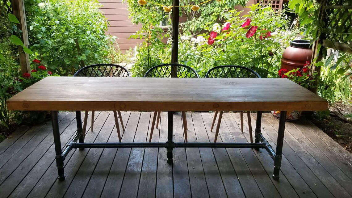 Black Pipe Table Base diy Kit 1 X 30 Etsy