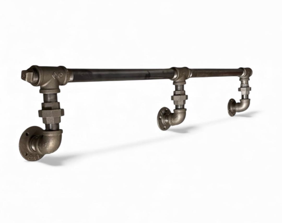 Pipe Foot Rests IRON Pipe Bar Foot Rail, Foot Rest - Kitchens, Bars, Restaurants ...