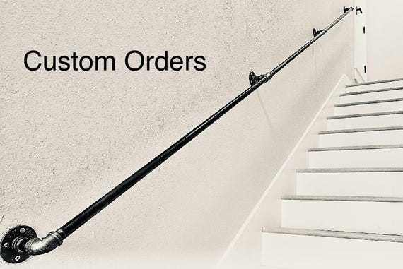 Custom Industrial Pipe Handrail - Email me for Quote