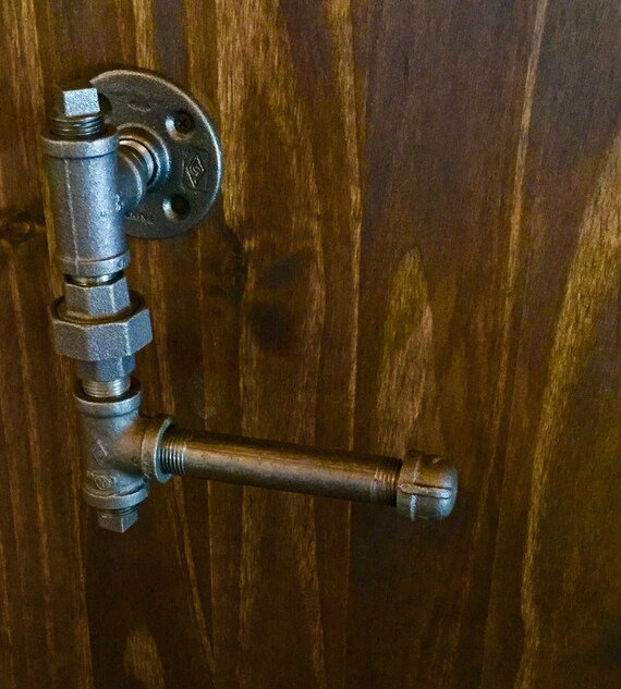 Industrial Pipe Toilet Paper Holder