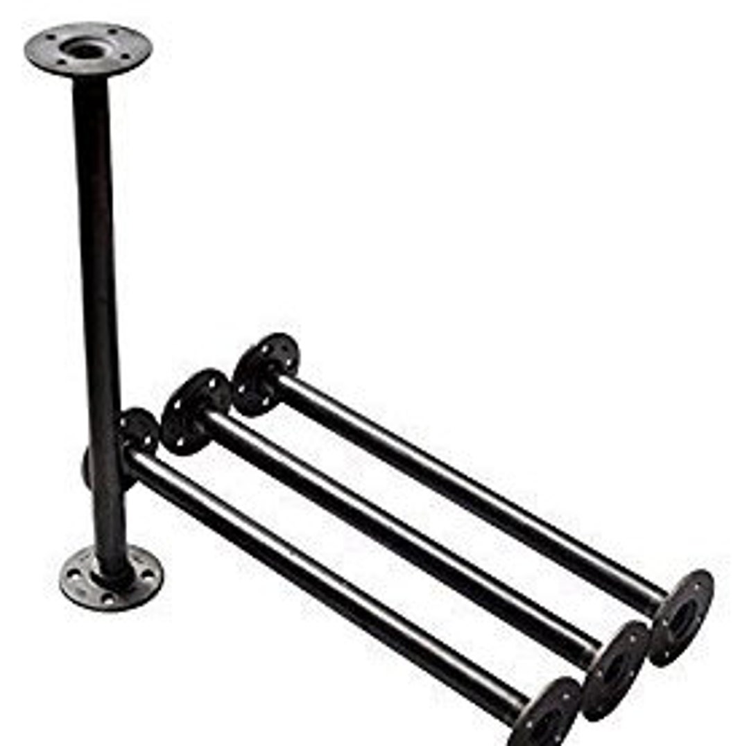 Industrial Pipe Table Legs, INCLUDES 4 Legs3/4 Pipe X 4, 5, 6, 7, 8, 9