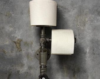 IRON Pipe Toilet Paper Holder