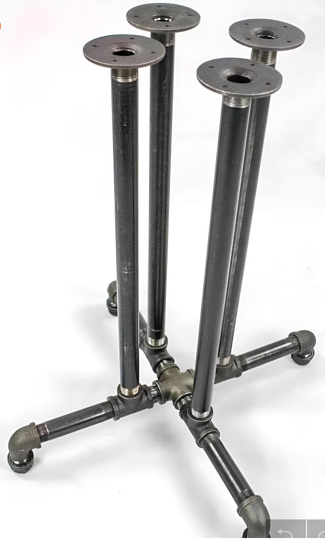 Industrial Pipe Base Kit - Adjustable Height 20