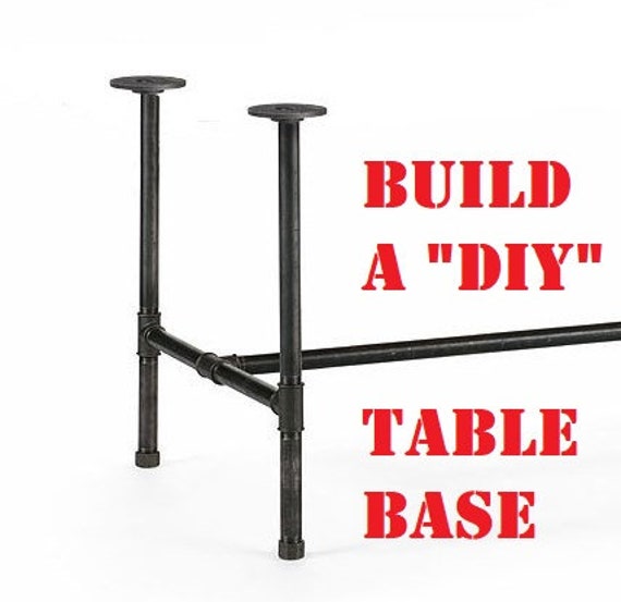 Custom Industrial Pipe Table Base - FREE Quotes - FREE Customization - FREE Shipping