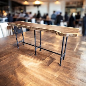 Industrial Pipe Table Base Kit, 66" long, Height Options-28",30",32",34",36",38",40", 42" or 44" Depth Options - 12", 14", 16", 18" or 20"