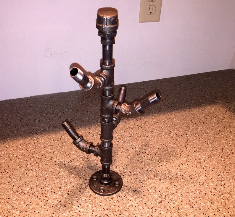 Industrial Black Pipe Coffee Mug Holder Coffee Cup Etsy