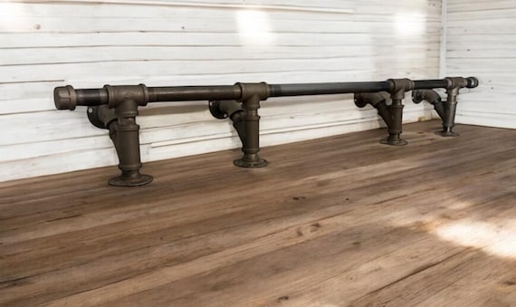 Industrial Pipe Bar Foot Rail Kit, Long Lasting and Durable - Kitchens, Bars, Restaurants, Custom Orders Available!