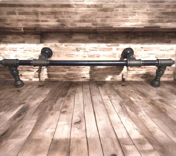 IRON Industrial Pipe Bar Foot Rail, Foot Rest - Kitchens, Bars, Restaurants, Custom Orders are Available!
