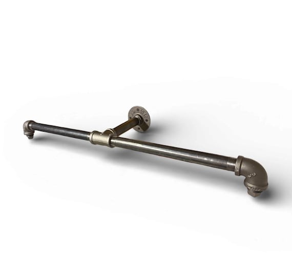 Industrial Pipe Clothes Rod | Heavy Duty 3/4” Pipe Clothing Rack, 18”, 24”, or 30”