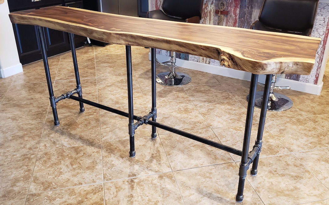 Industrial Pipe Table Base - Durable and Sturdy Industrial Pipe Decor ...
