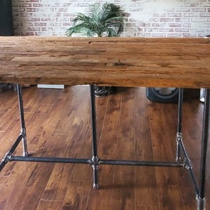 Industrial Pipe Table Base Kit - Heavy Duty, Sturdy and Durable DIY ...