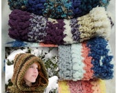 Handmade crocheted Kitty hood