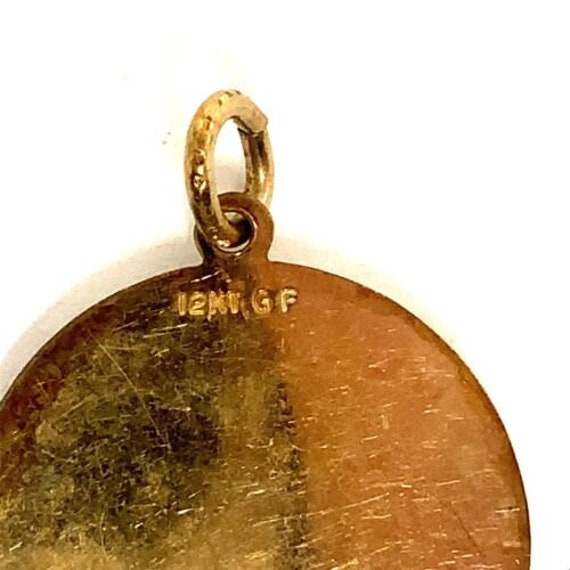 Vintage Signed 12K Gold Filled Repousse Embossed … - image 4