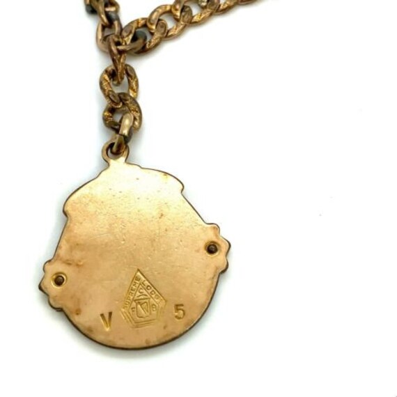 Antique Gold Filled Signed Knights Of Pythias Vet… - image 3