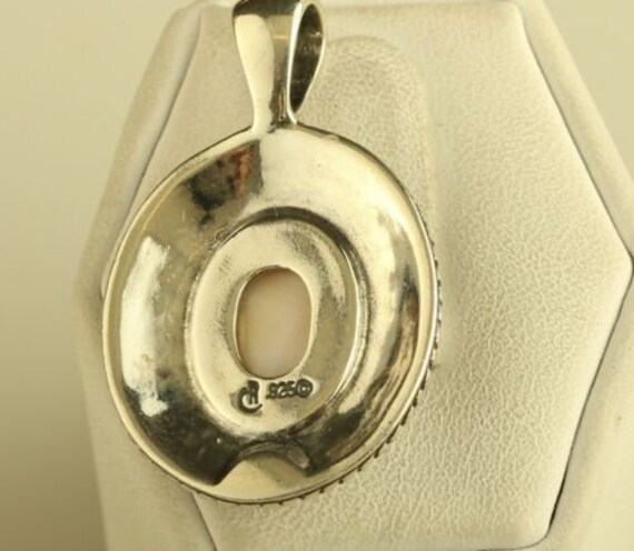 Vintage Sterling Silver Signed Carolyn Pollack Ov… - image 2