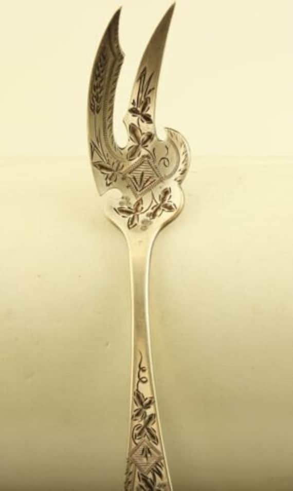 Vintage Sheffield Sterling Silver floral flatware 