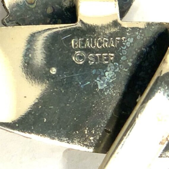Vintage Sterling Signed Beaucraft Modern Articula… - image 5