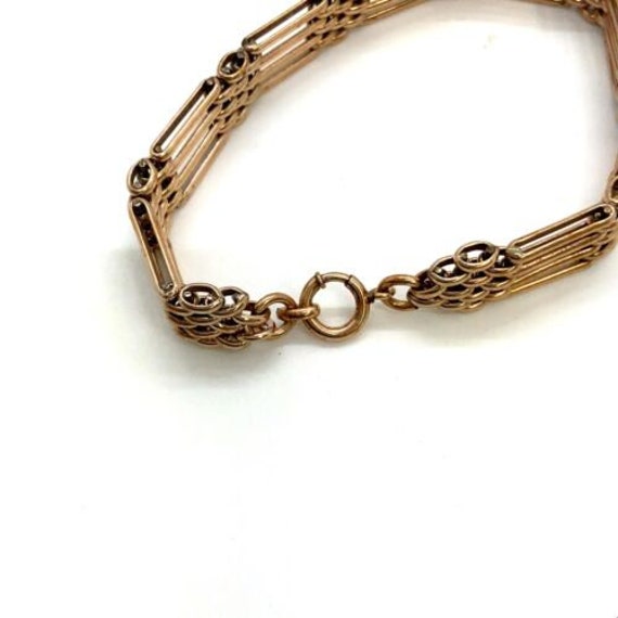 Vintage Signed 12k Gold Filled Victorian Fancy Me… - image 3