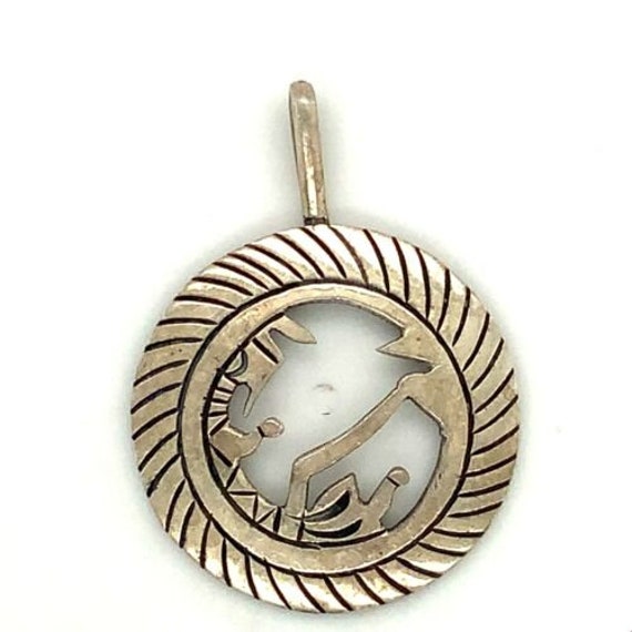 Vintage Signed Sterling JB Navajo Southwest Zuni C