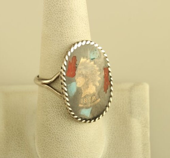 ES HS 1898 Brooch Gold Enamel Red White Pin Antique