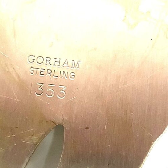 Vtg Sterling Signed Gorham Art Nouveau Three Chil… - image 5
