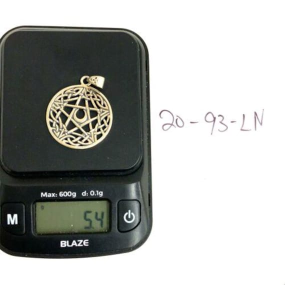 Vintage Sterling Signed Pscl Peter Stone Star Moo… - image 8