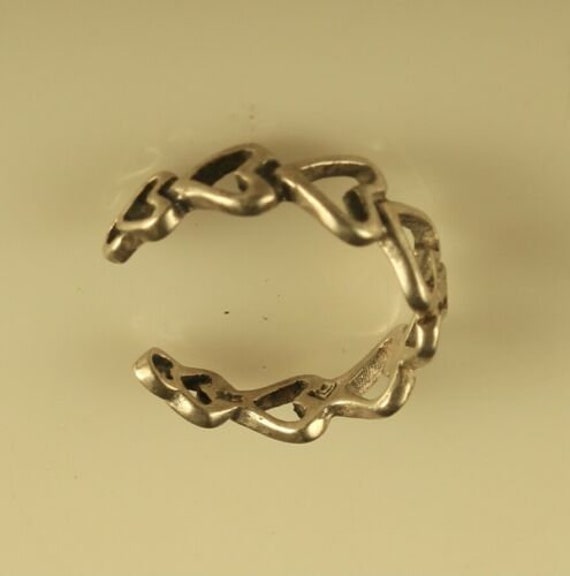 Vintage Sterling Signed 925 Silpada Rare Hearts F… - image 6