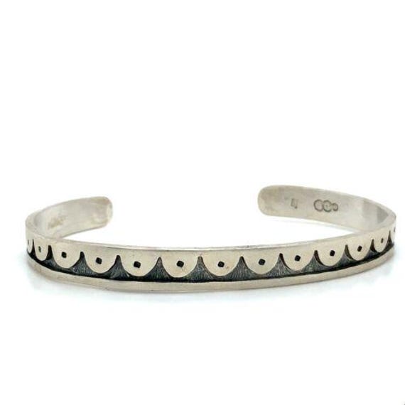 小物 Hopi Cyrus Josytewa
 Money Clip Vintage Sterling Cyrus Josytewa Native American Hopi Overlay
