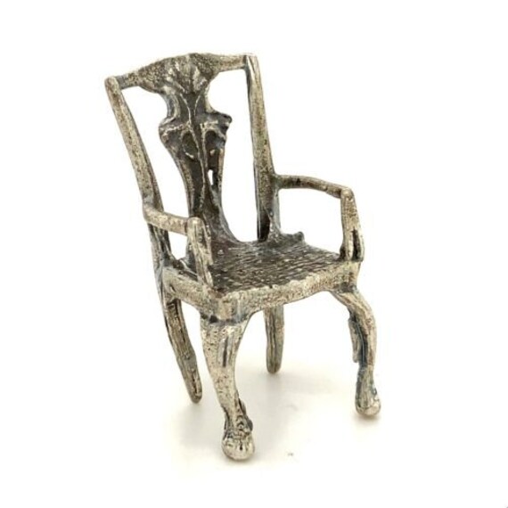 Vintage Sterling Silver Mid Century Armchair Colle
