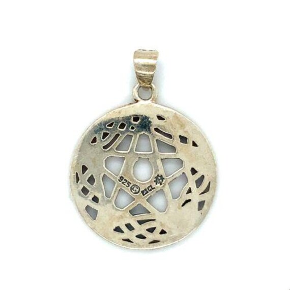 Vintage Sterling Signed Pscl Peter Stone Star Moo… - image 3