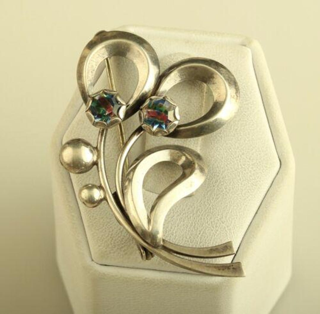 ヴィンテージ スターリングシルバー 925 デンマーク HS ハーマン