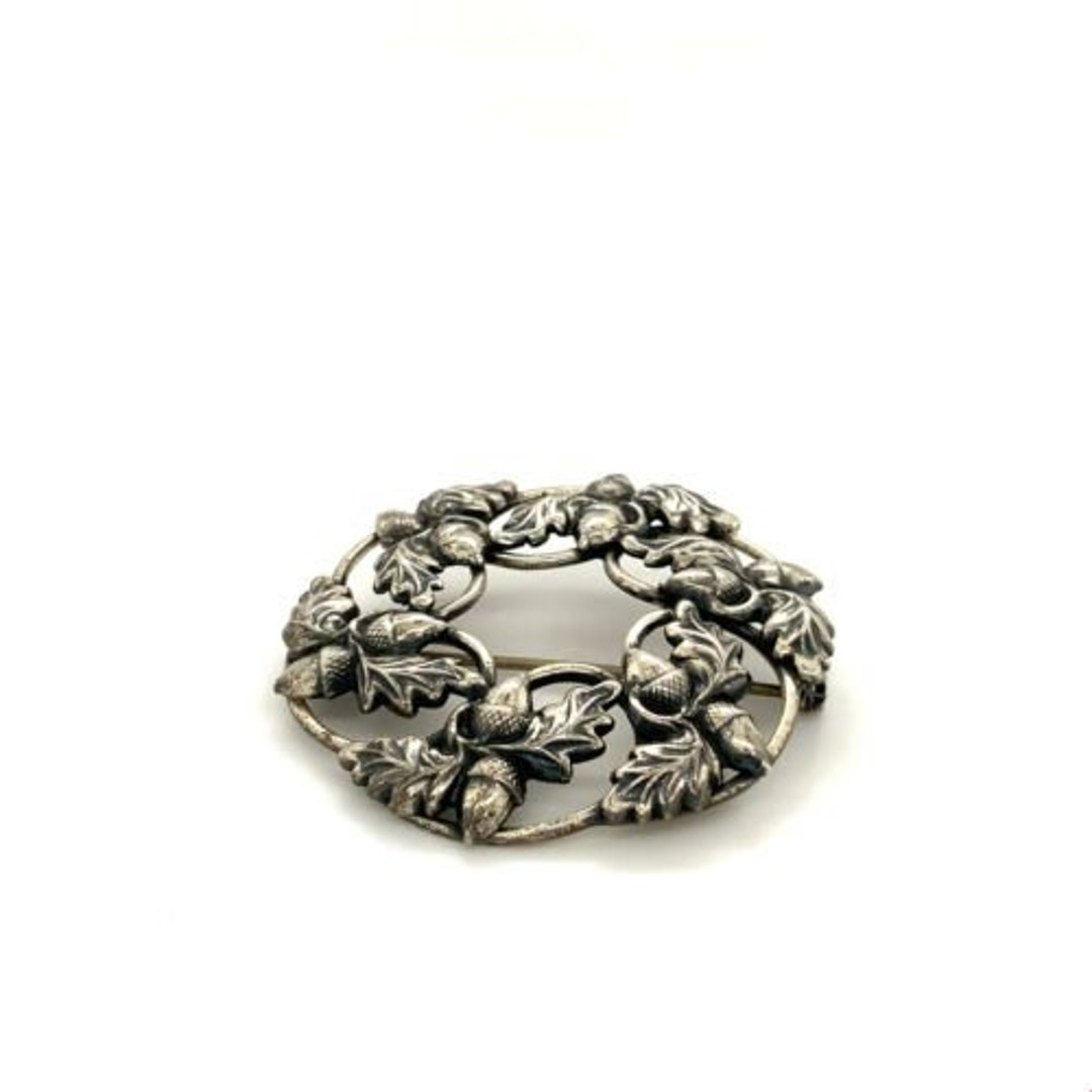 Demi-parure Vintage Argent Sterling Danecraft - Broche Et Clips - Occasion