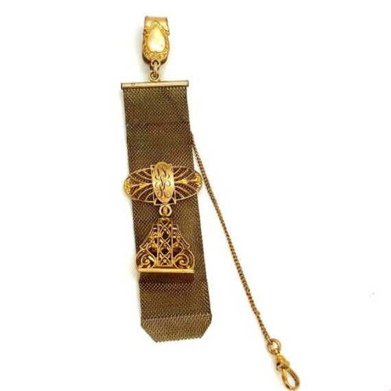 Antique Gold Filled Hallmarked Seal Fob Victorian… - image 1