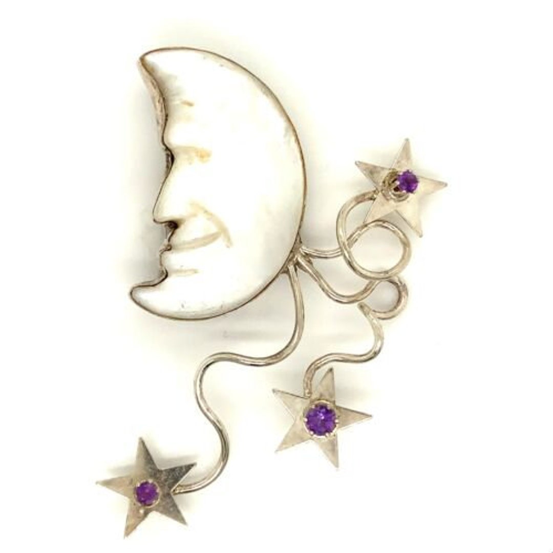 Boutons Et Broche Art Déco En Nacre Et émail – Arthur Vanlaar 1918