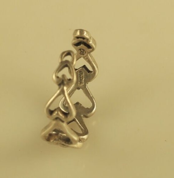 Vintage Sterling Signed 925 Silpada Rare Hearts F… - image 7