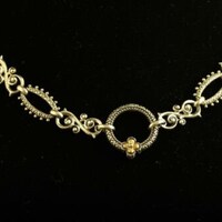 Винтаж стер л н барбара биксби 18K резные сылки цце с св и к шарм колцц жжереререр onлеtalick