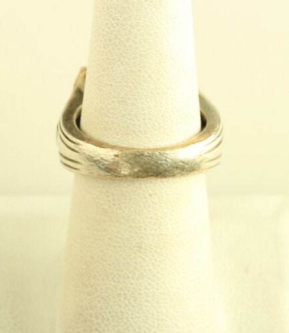 Vintage CCO 14k and sterling silver quartz and di… - image 4