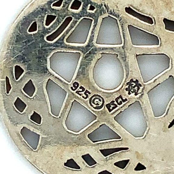 Vintage Sterling Signed Pscl Peter Stone Star Moo… - image 5