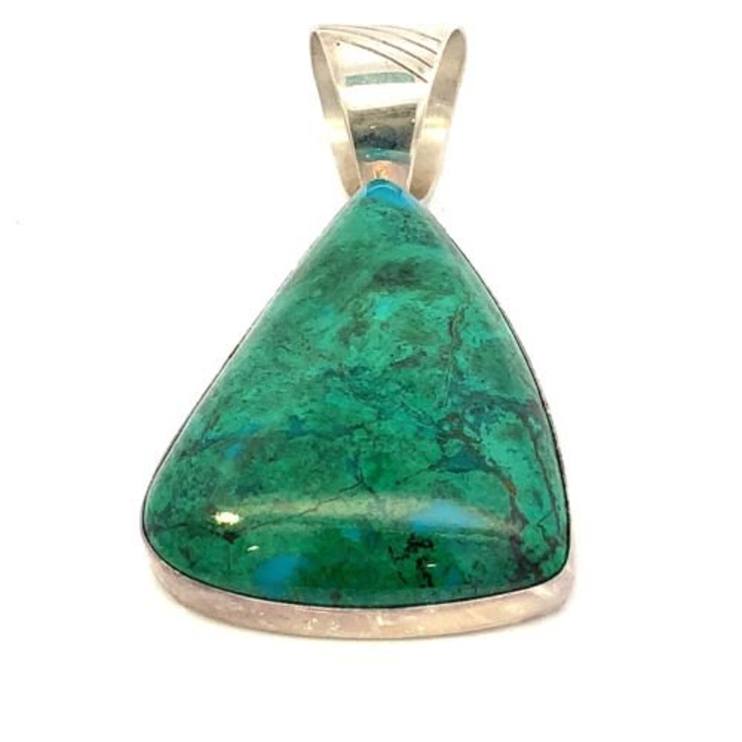 Vintage Signed DTR Jay King Mine Finds Sterling Silver Large Turquoise ...