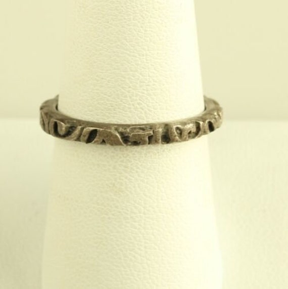 Sterling Silver Silpada Scrolled Filigree Stacking